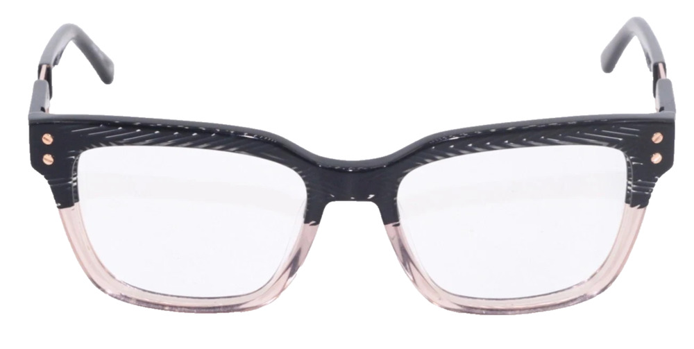 L.A.M.B. LA045 B41 BLACK GOLD EYEGLASSES FRAMES 52-18-140 AUTHENTIC